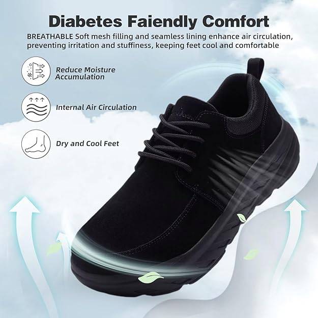 Men's Orthopedic Comfortable Diabetic Wide Shoes. New! - photo 2