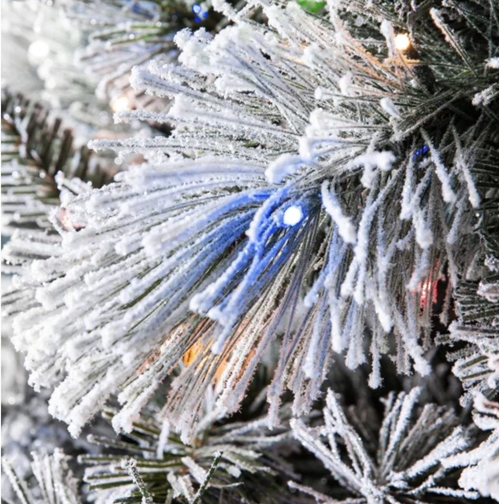 7.5 ft Pre-Lit Artificial Christmas Tree - photo 4