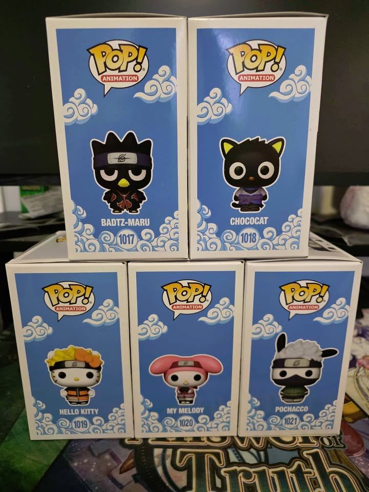 Hello Kitty x Naruto Shippuden Funko Pop Full Set - photo 4