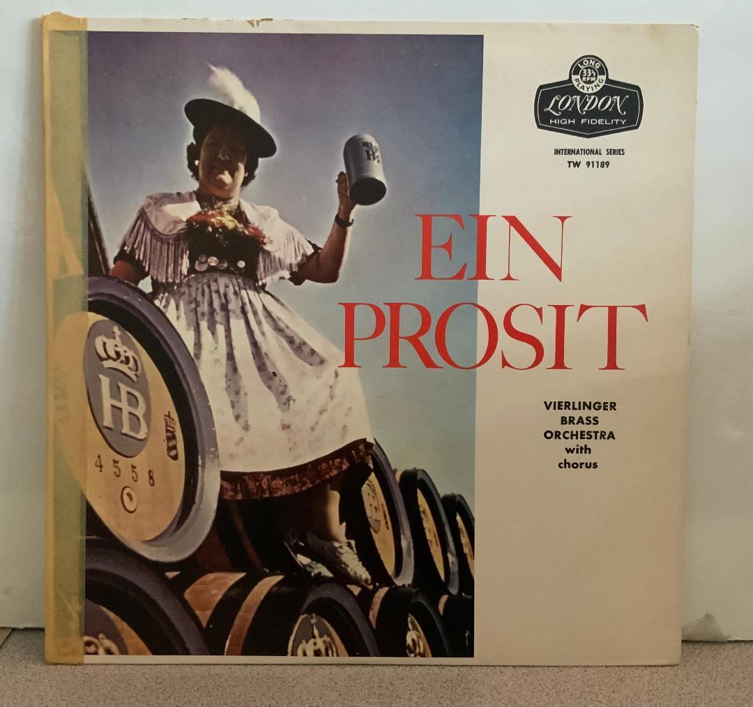 Vierlinger Brass Orchestra With Chorus* – Ein Prosit  LP