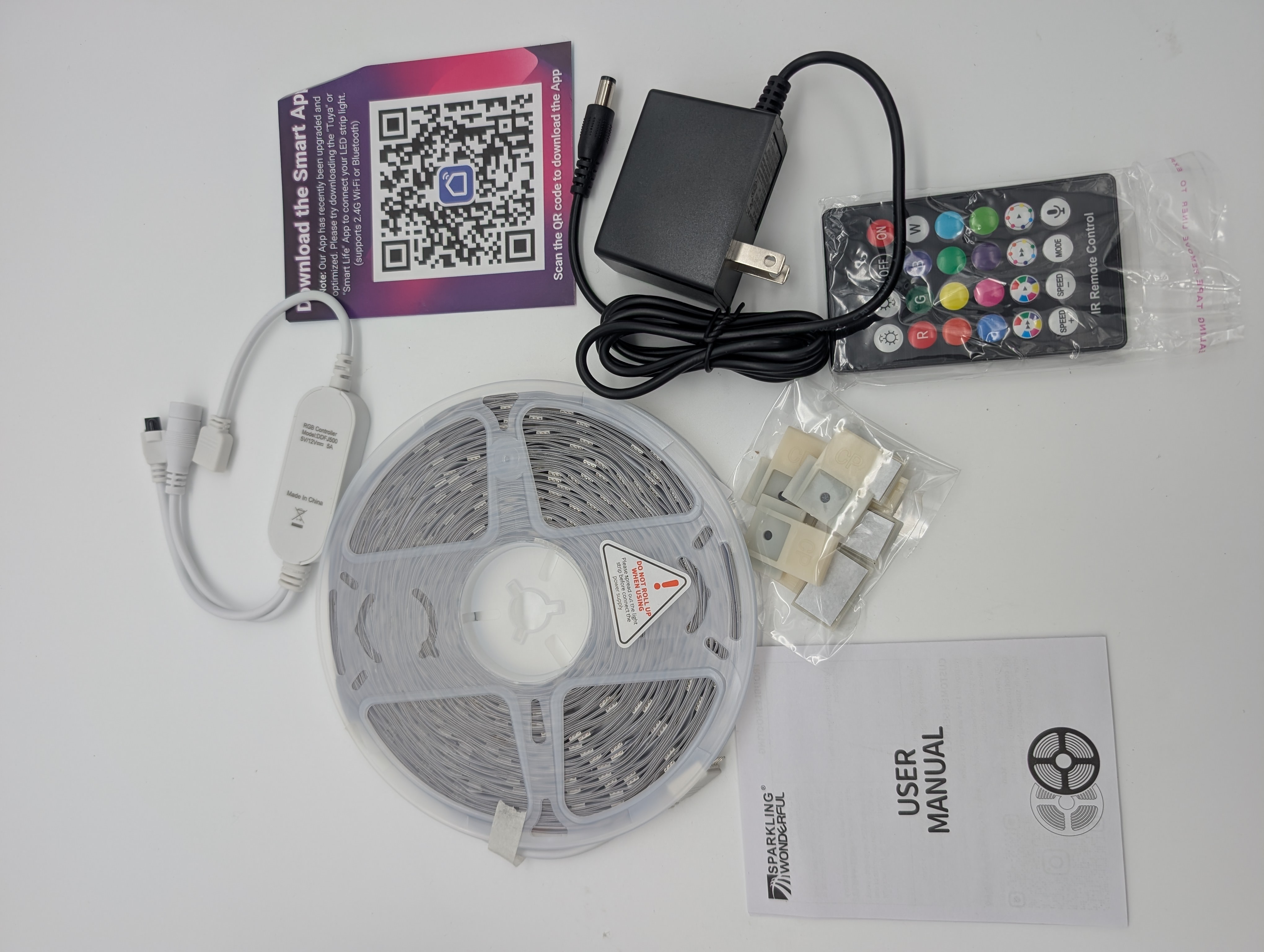 Smart RGB LED Strip Lights – App & Remote Control - photo 3