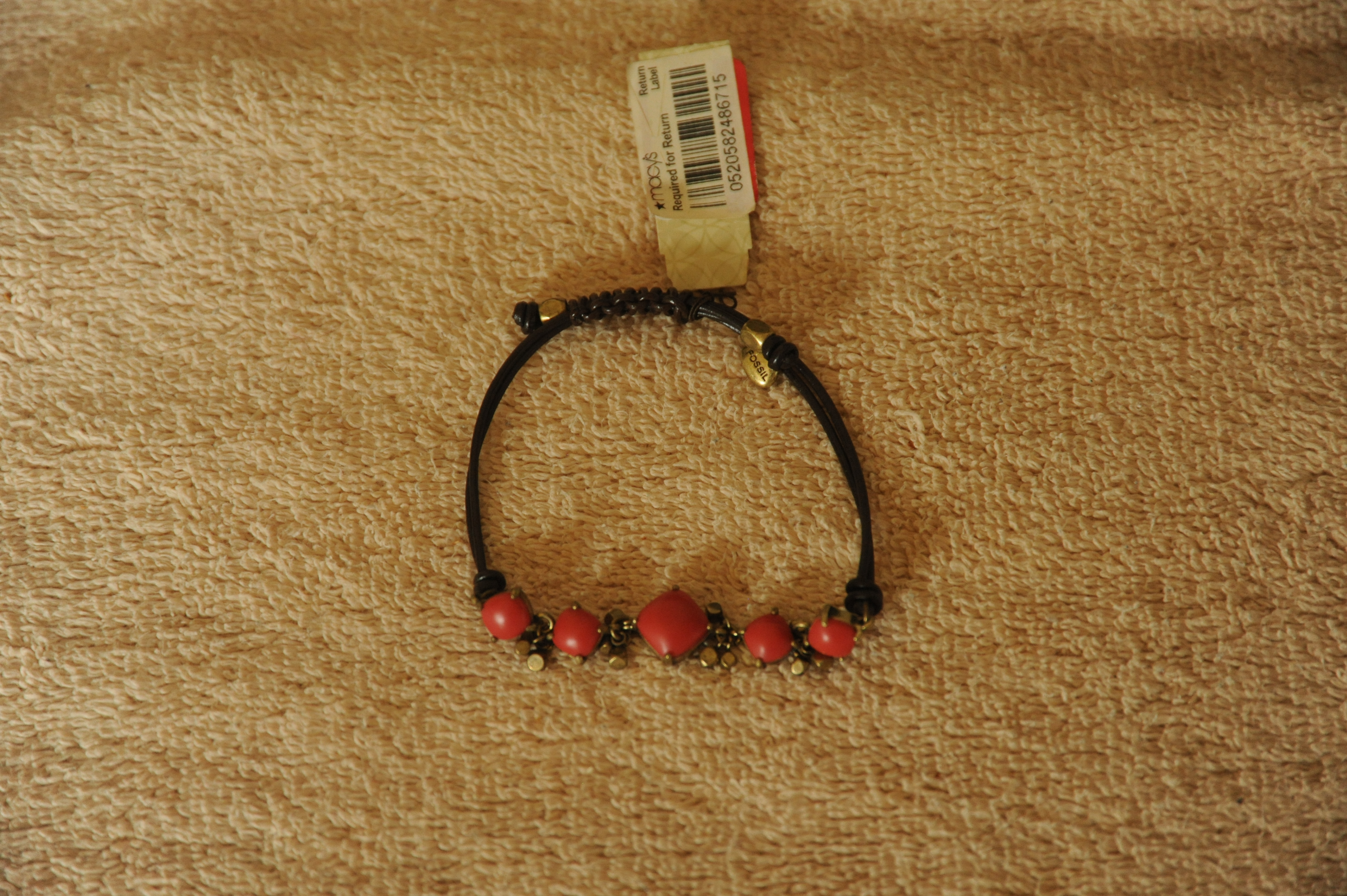 New Fossil Bracelet/Anklet from Macy's