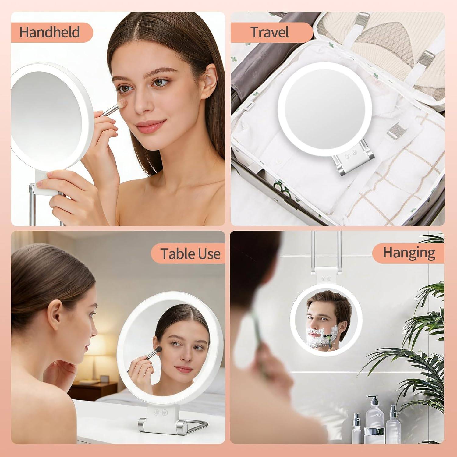 30X Lighted Makeup Mirror -  Rechargeable – Pickup in Riverdale - photo 4