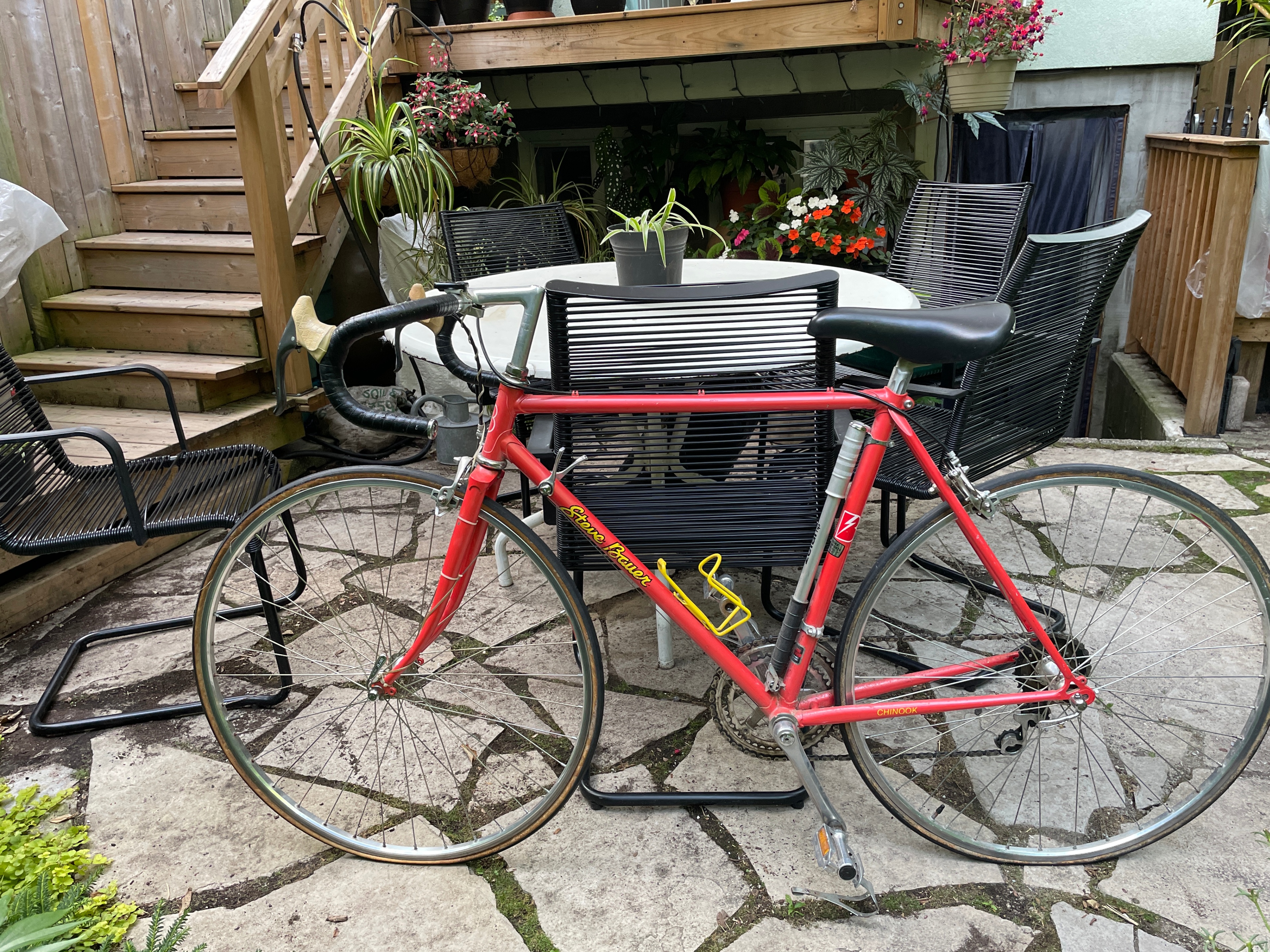 Steve Bauer Red Road Bike