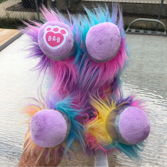 Build-A-Bear BAB Rainbow Llama Alpaca Plush Stuffed Animal - photo 5