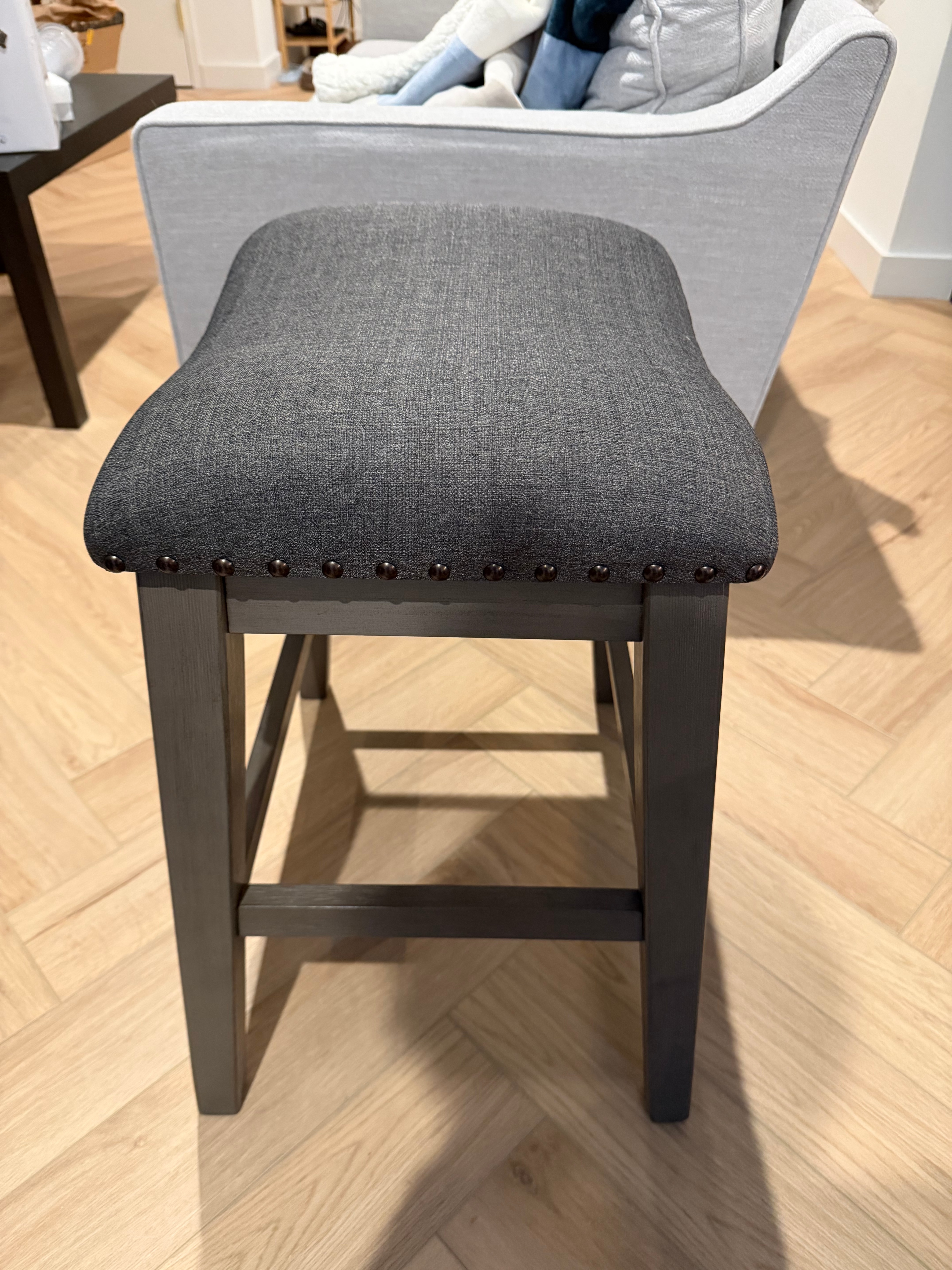 Counter Height SOLID WOOD dining table (table and stools) - photo 3