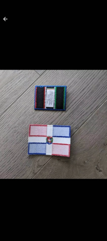 New Flag Patch (Dominican Republic) - photo 2