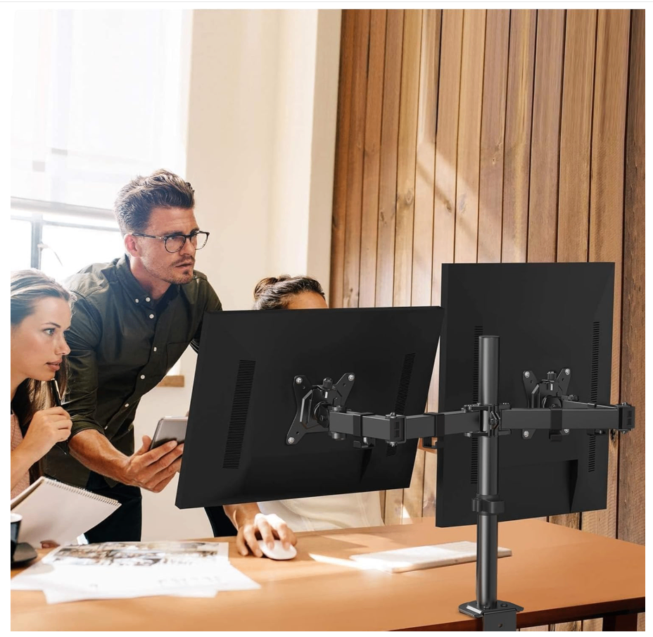 Dual Monitor Stand for 13-30 Inch Screens - photo 2