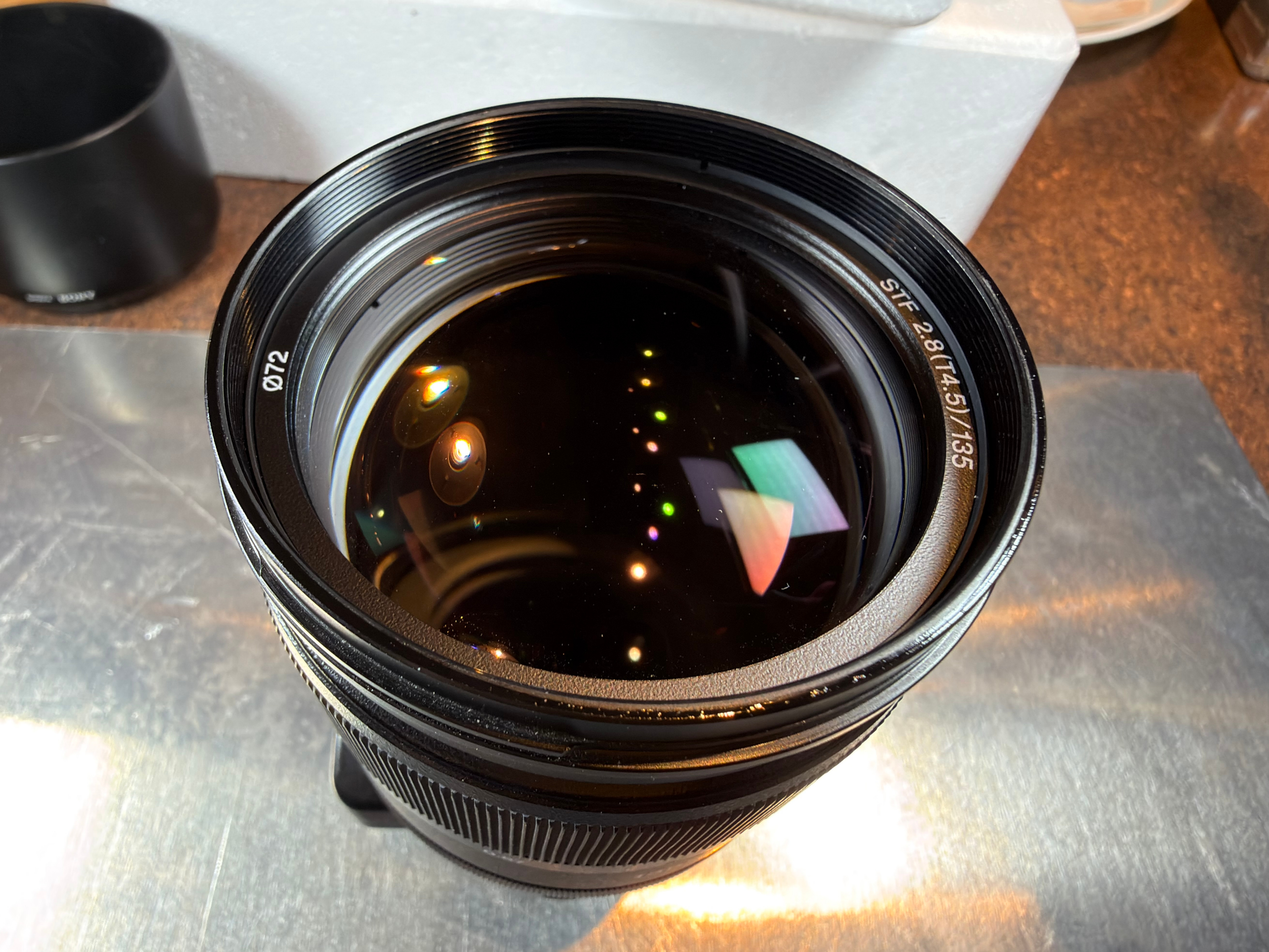 Sony 135mm f4.5 STF SAL135F28 & E Mount Adapter - photo 5