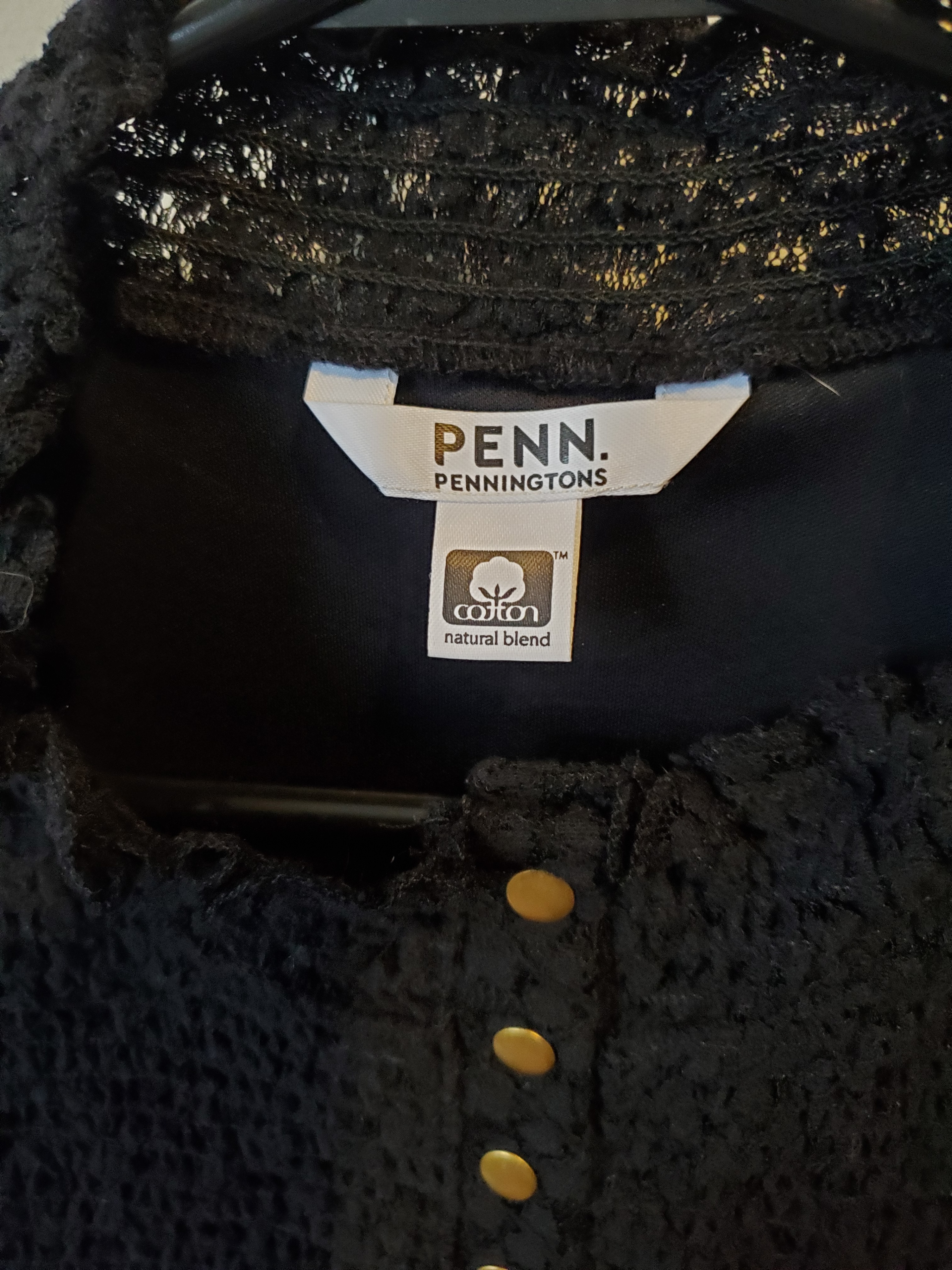 Penn. Penningtons Black Sleeveless Top X - photo 2