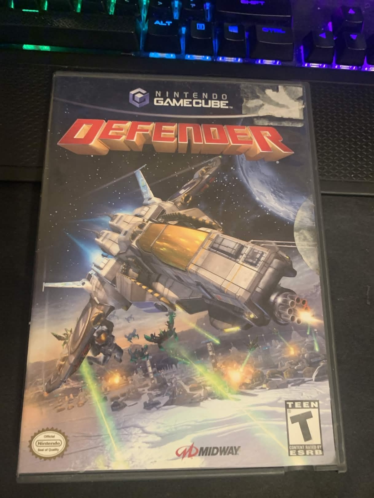 Nintendo GameCube Defender Game