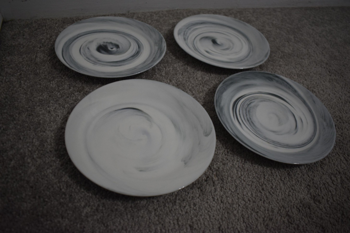 Gelato 16-pc Dinnerware Set, Marble texture - photo 5