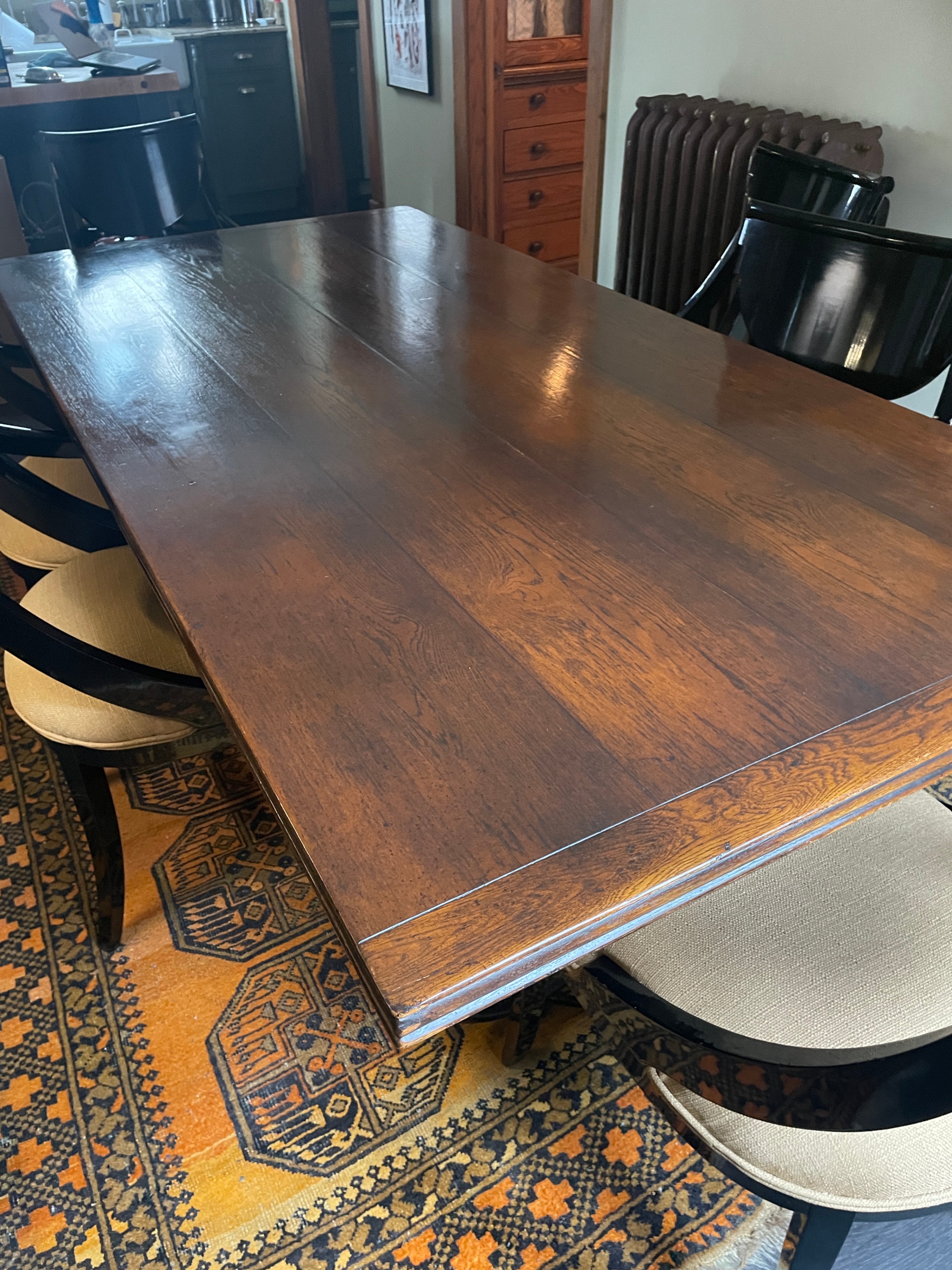 Theodore Alexander Solid Wood Dining Table - 86” x 42” - photo 5