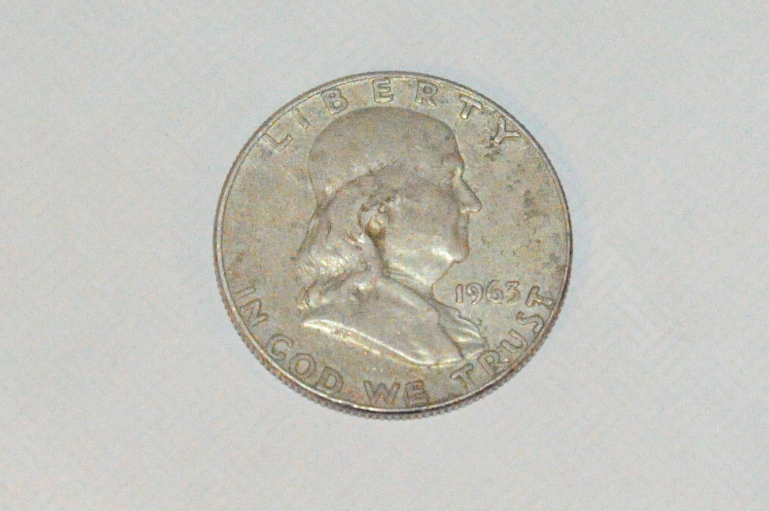 1963 Franklin Half Dollar