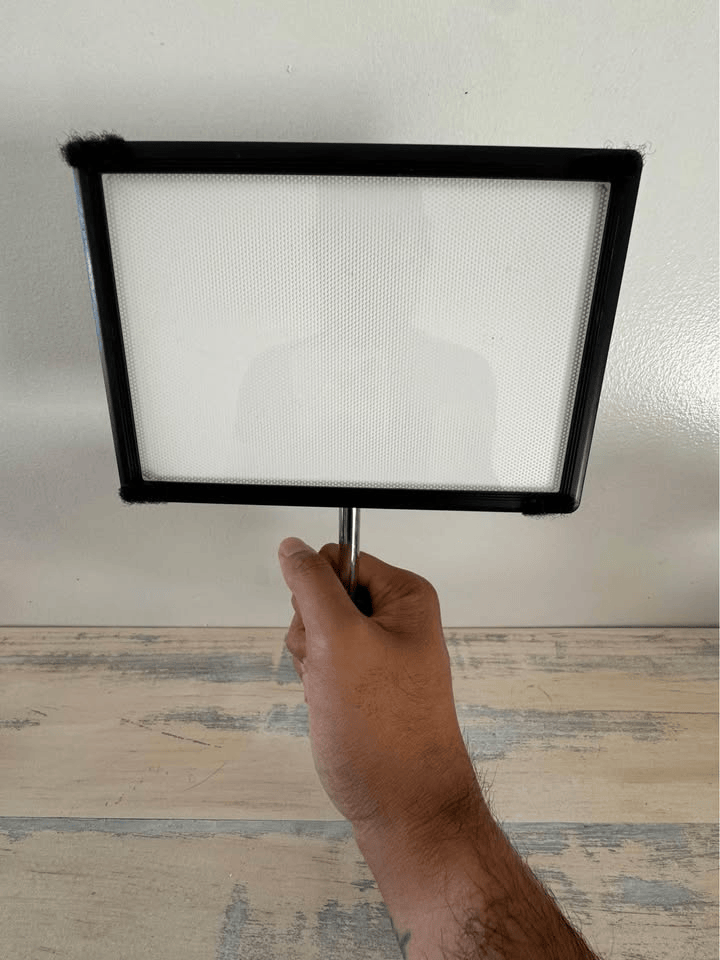 viltrox L116T portable video light with battery