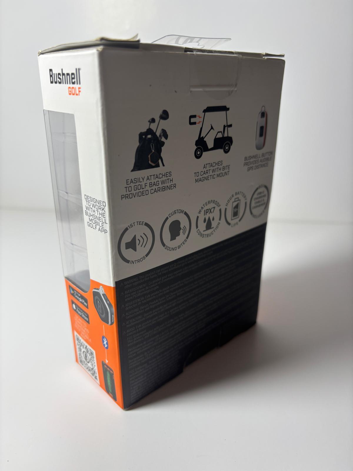 NEW OPEN BOX Bushnell Wingman Mini Golf GPS Speaker - photo 2