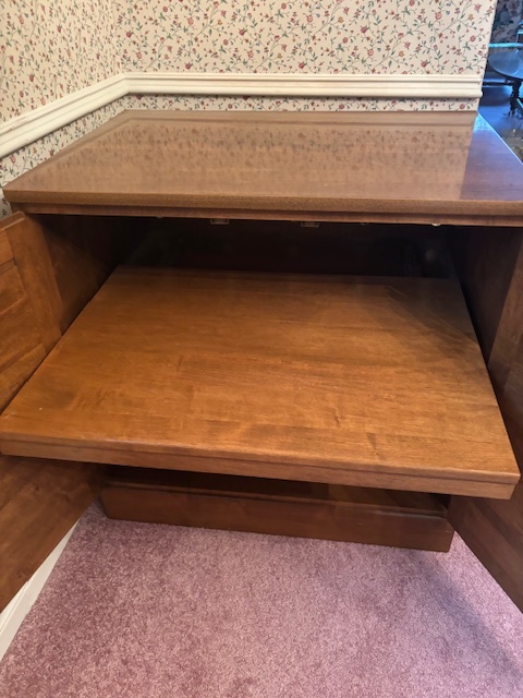 Vintage Record Cabinet / Stereo Cabinet – Vinyl Storage - photo 4