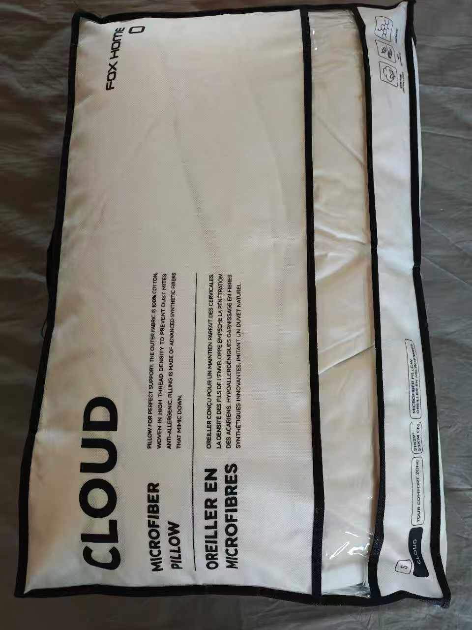 Fox Home Cloud Microfiber Pillow - Brand New - photo 5
