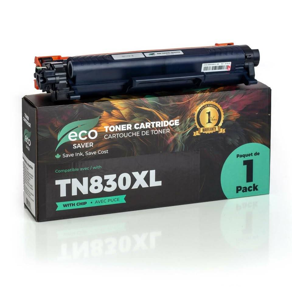 Brother TN830XL Compatible Black Toner High Yield - With Chip