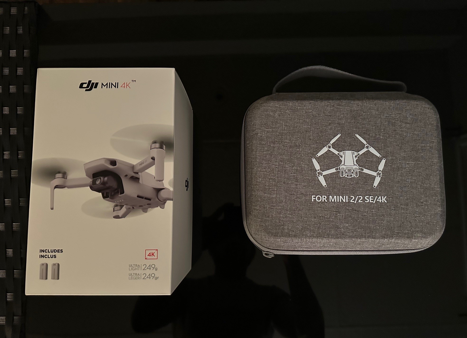 Brand New DJI Mini 4K Drone with Carry Case & Extra Propellers