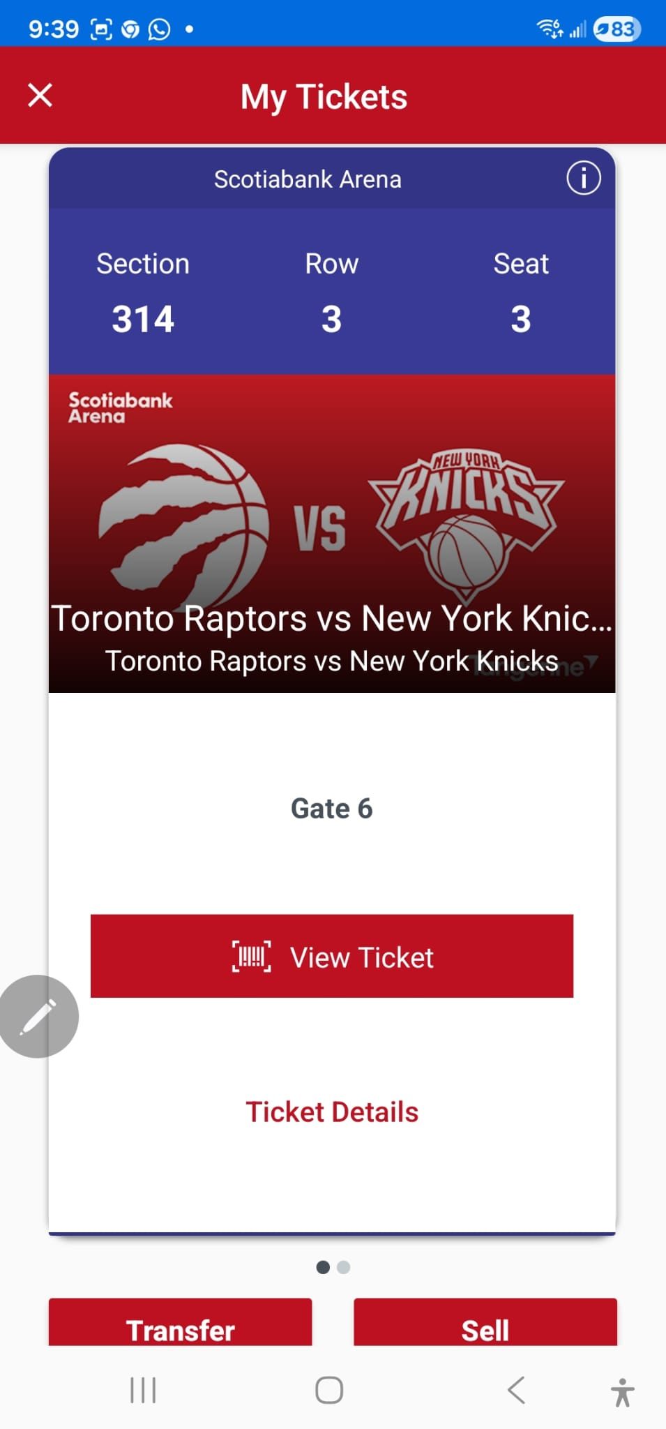 Raptor Vs Knicks March 3 2026