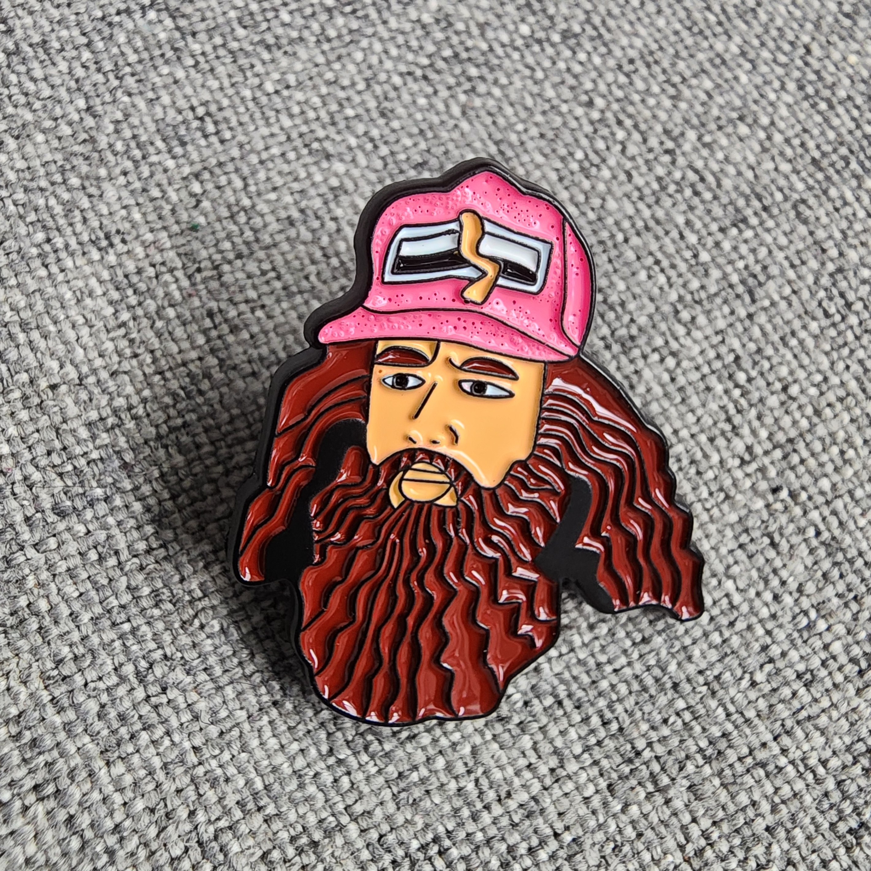 Forest Gump Brooch Enamel Pin - photo 2