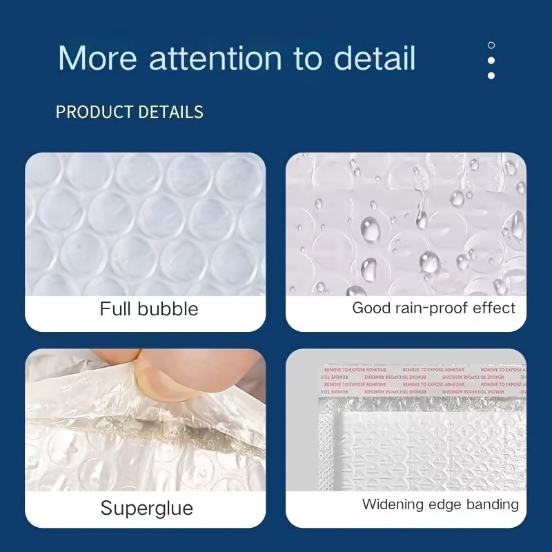 10 Bubble Mailers -7.87x9.84 inch - photo 4