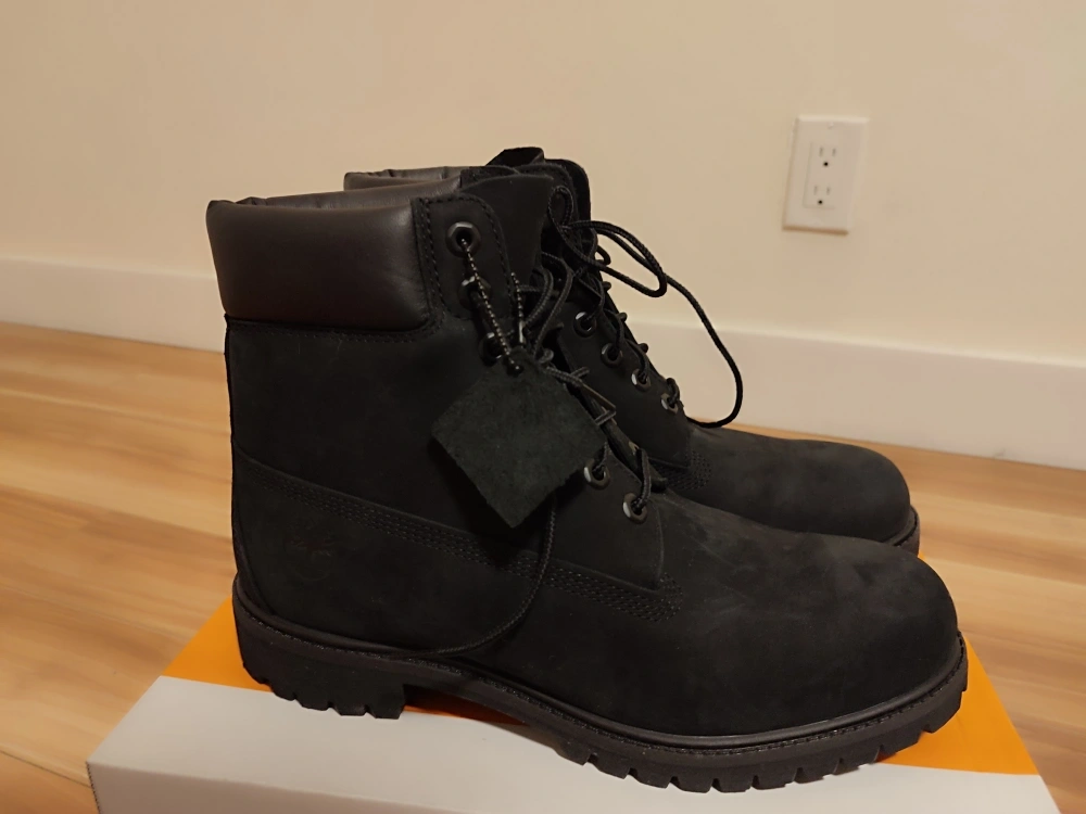 Men's Black Timberland Boots - photo 2