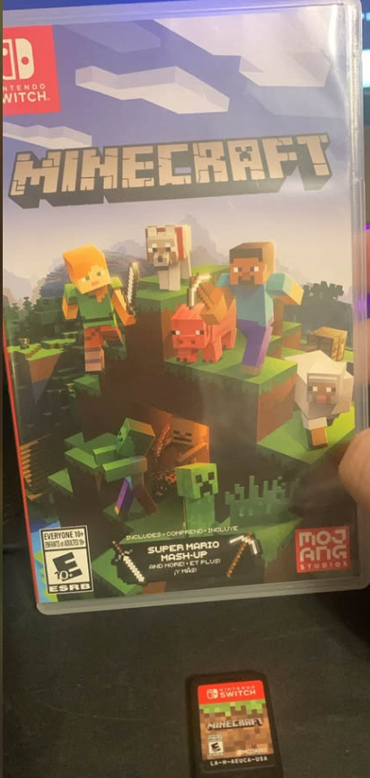 Minecraft Nintendo Switch Game