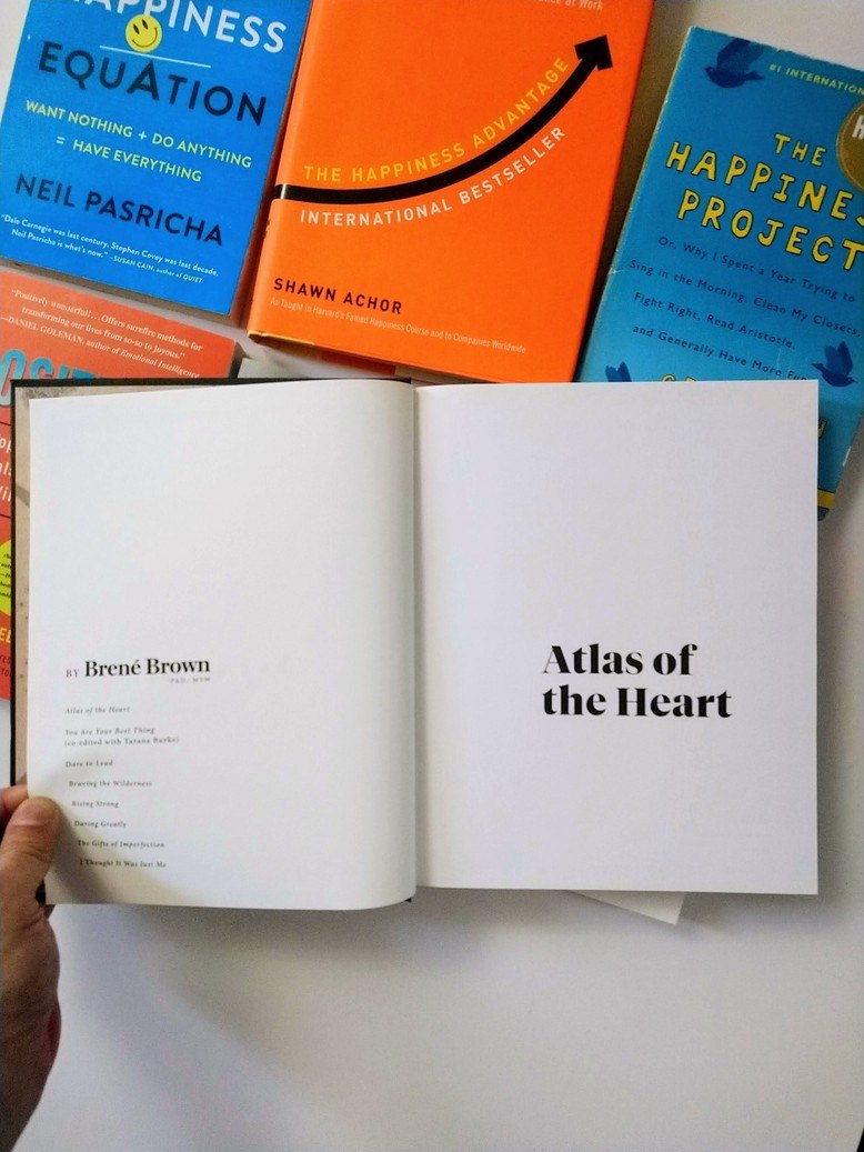 Happiness & Brene Brown books!! - photo 2