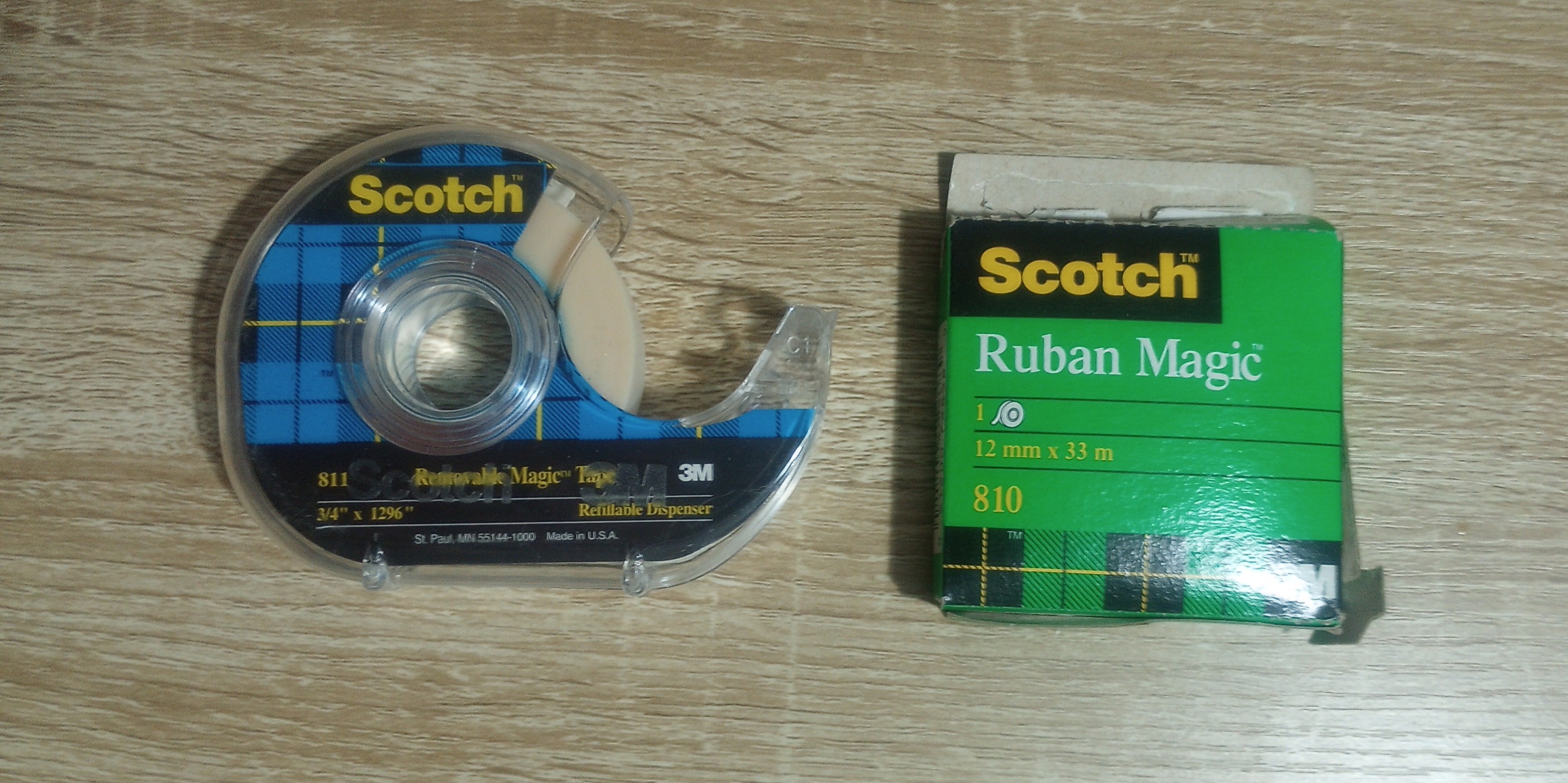 Scotch Magic Tape Rolls