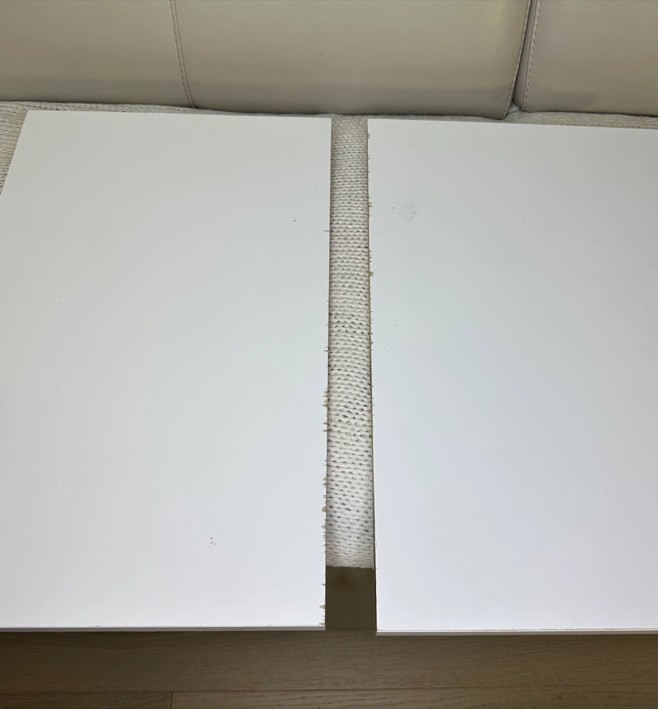 🥕 White Precut Shelves 13-1/2 W x 22-3/16 D inch - photo 5