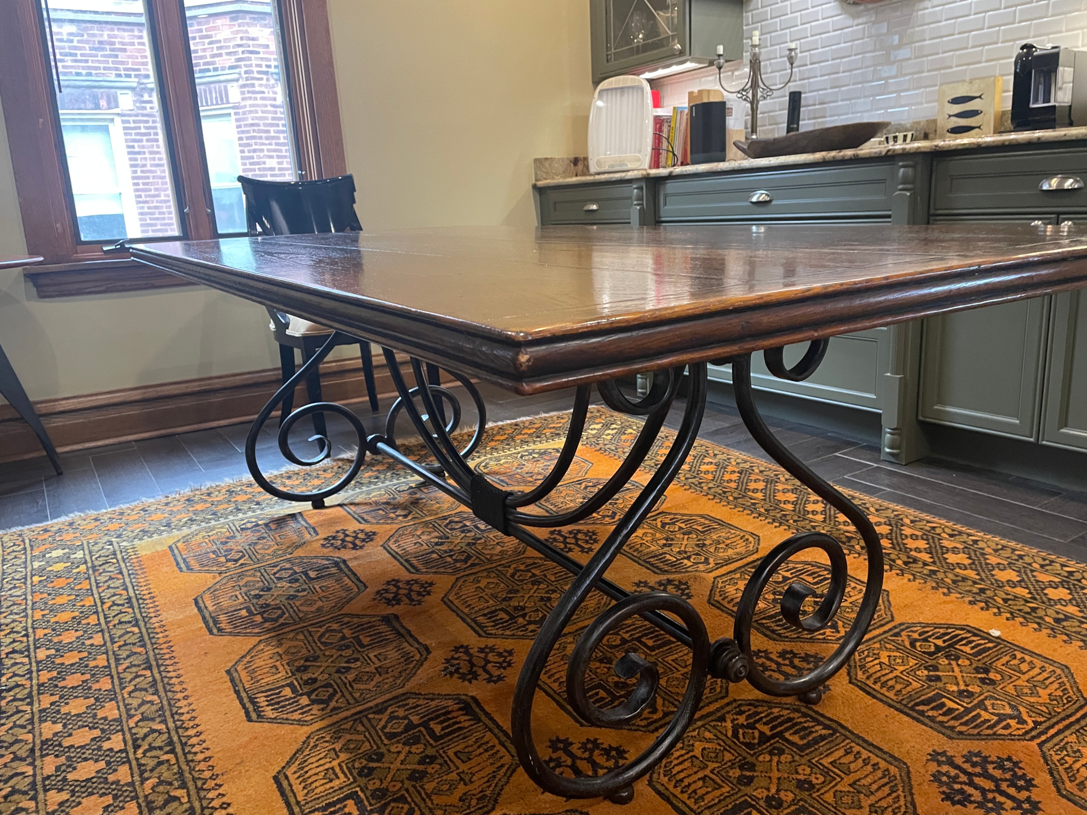 Theodore Alexander Solid Wood Dining Table - 86” x 42” - photo 2