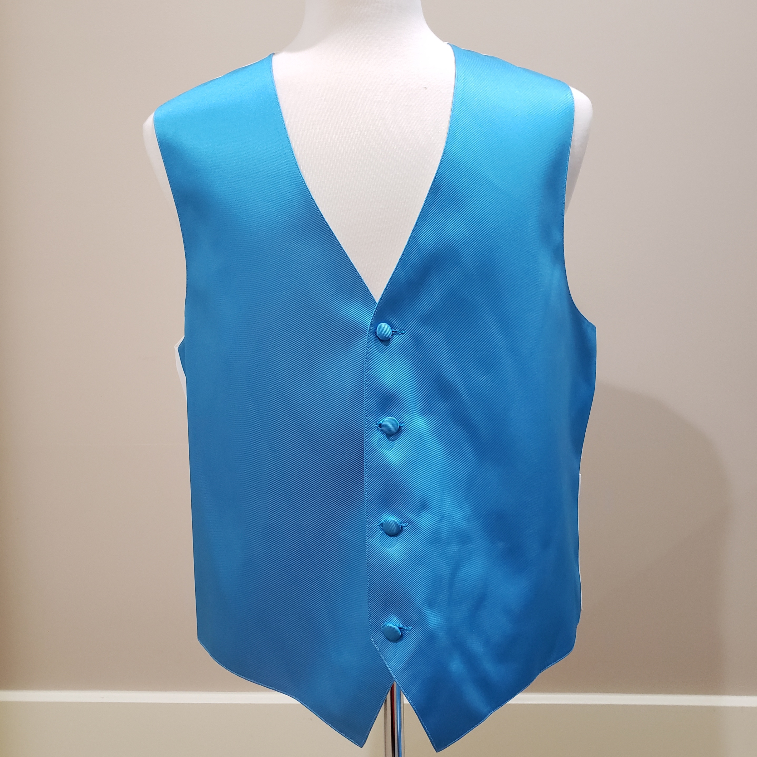 Men’s Blue or Cerulean Vests or Waistcoats - photo 3