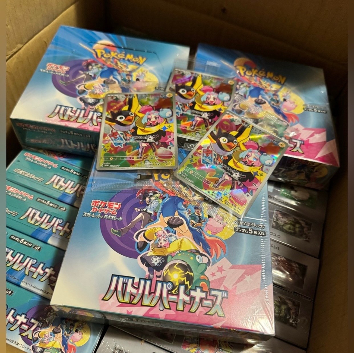 BOOSTER BOX ONLY Pokémon Battle Partners Booster Box