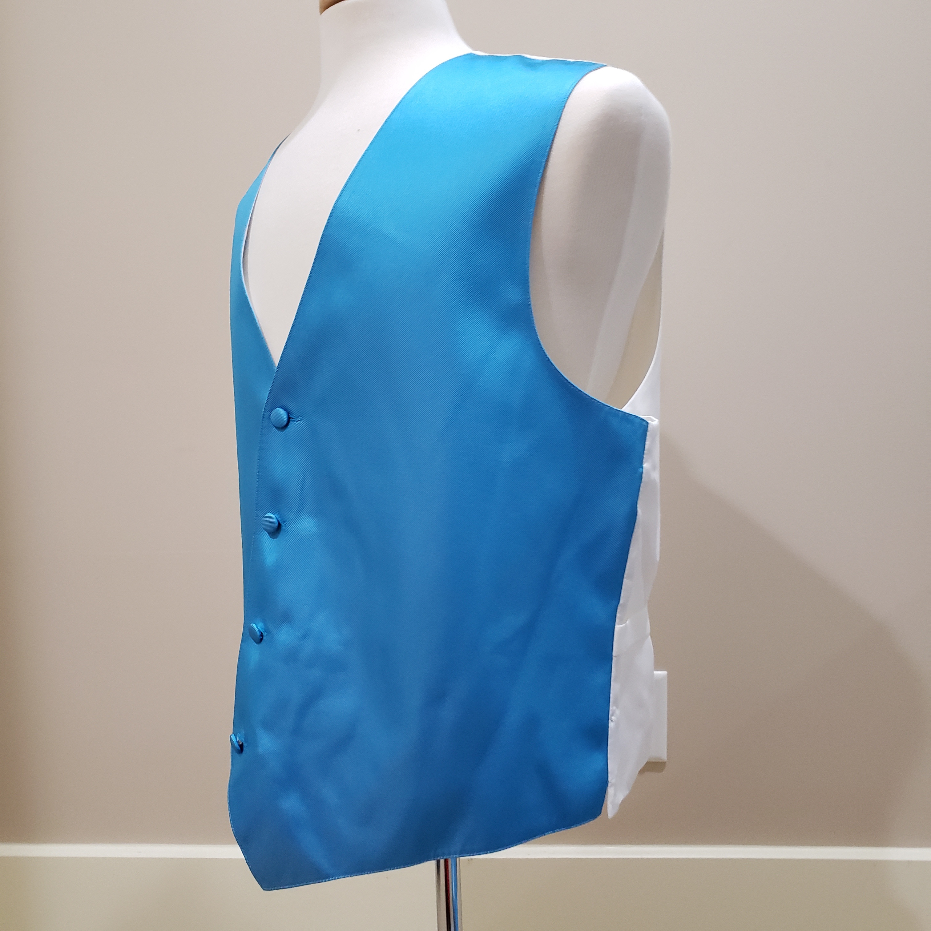 Men’s Blue or Cerulean Vests or Waistcoats - photo 4