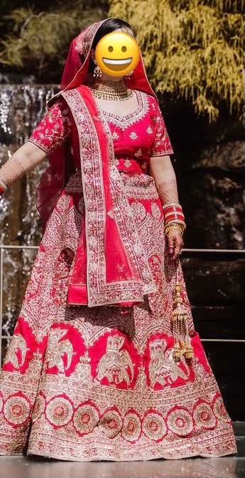 Beautiful Rani Pink Bridal Lehenga - photo 3