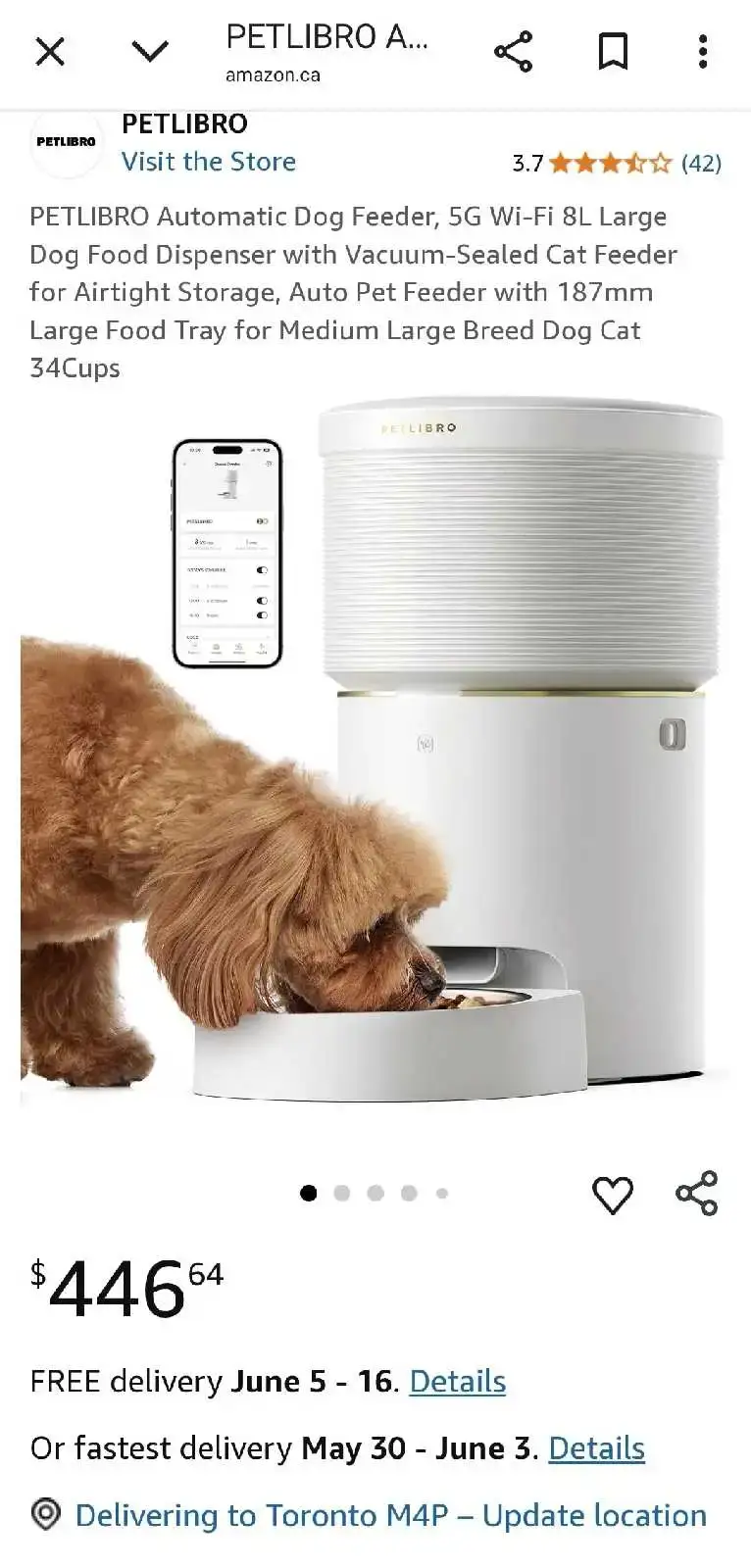 PETLIBRO Automatic Pet Feeder