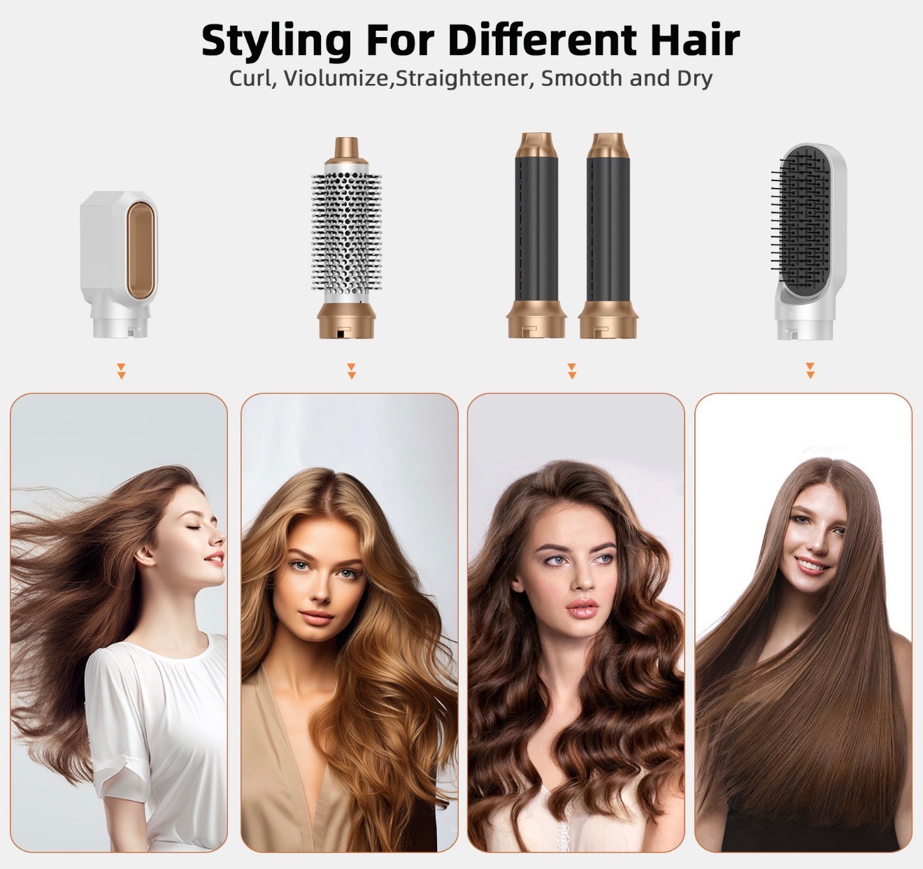 NEW 5-in-1 Hot Air Brush & Multi-Styler - photo 3