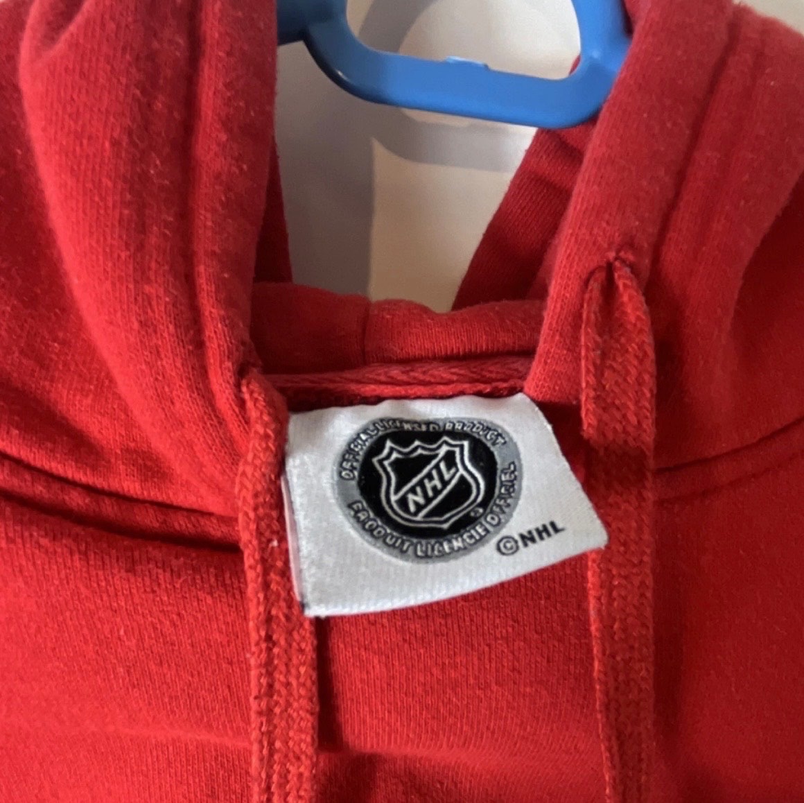 NHL Chicago Blackhawks Red Hoodie - Size S - photo 3