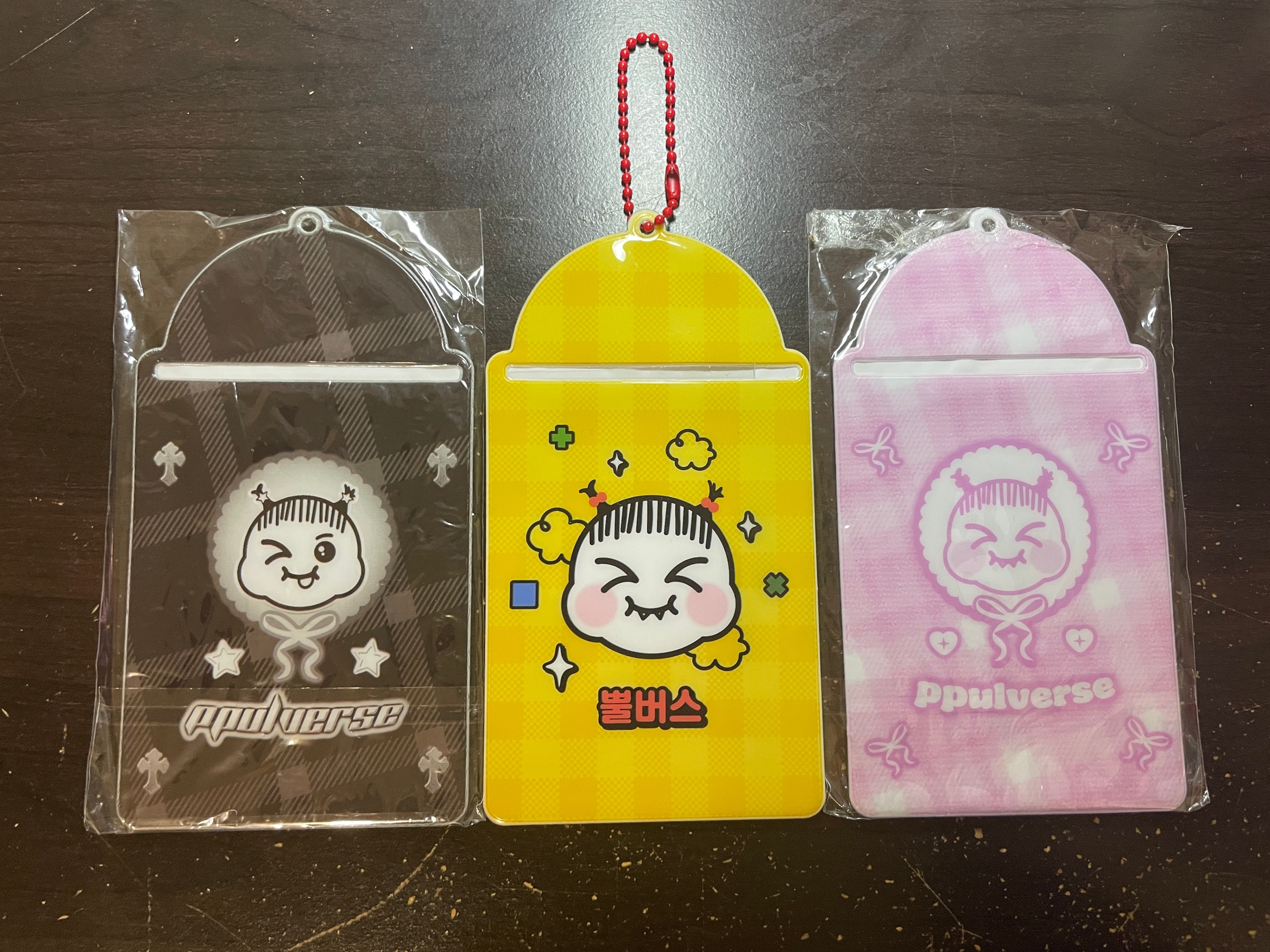 TXT ppulverse photocard holder set kpop - photo 2