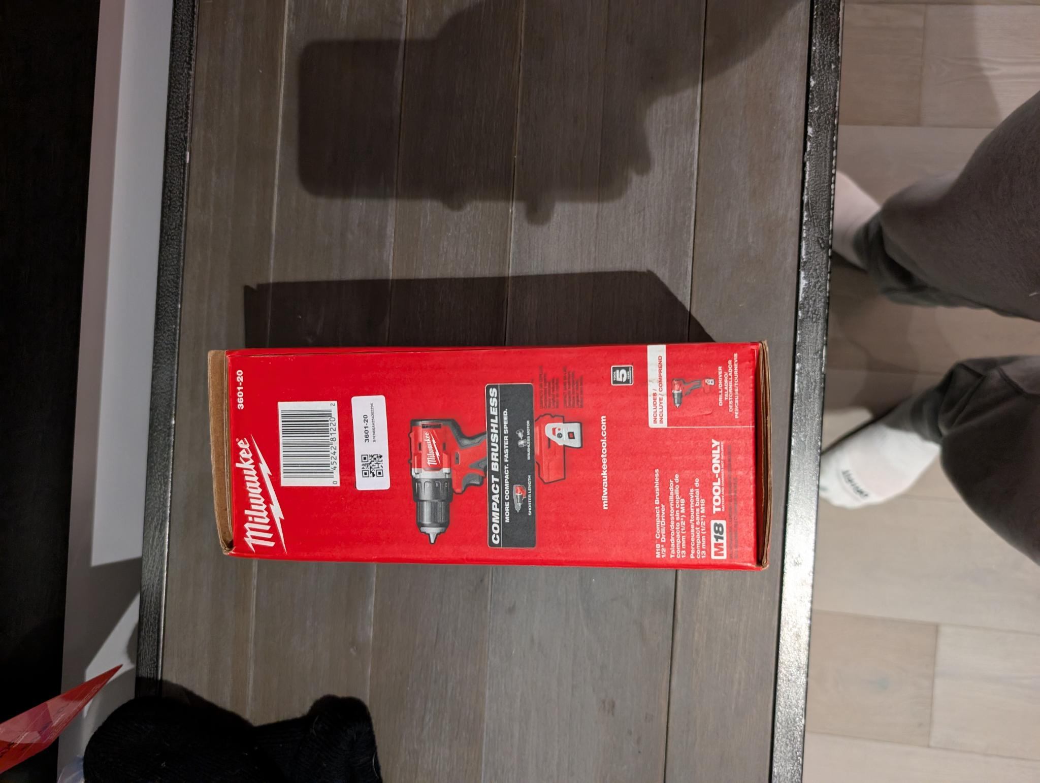 NEED GONE Milwaukee 3601-20 M18 Compact Brushless 1/2" Drill - photo 4