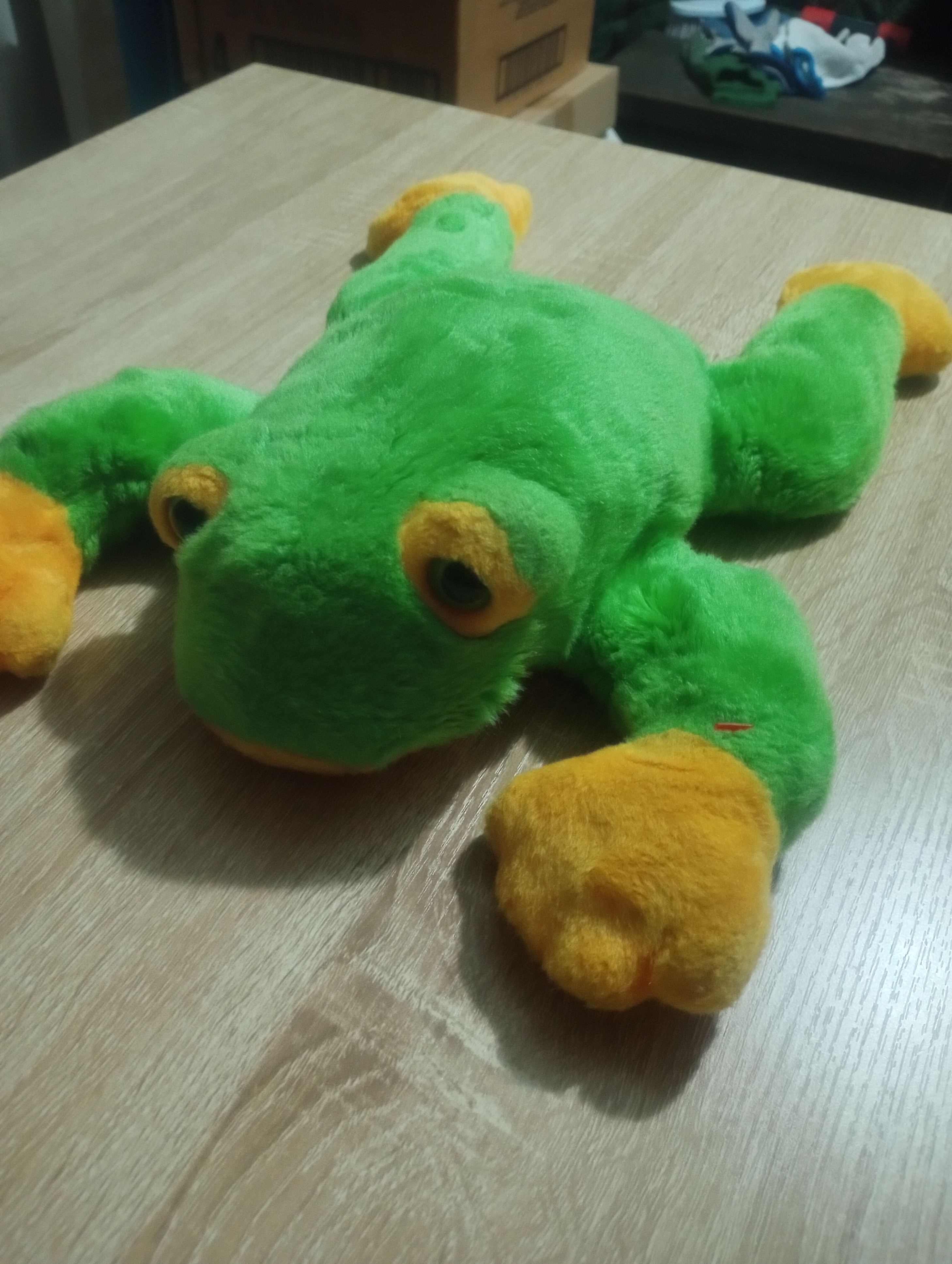 Large Frog Ty Beanie Baby Smoochy