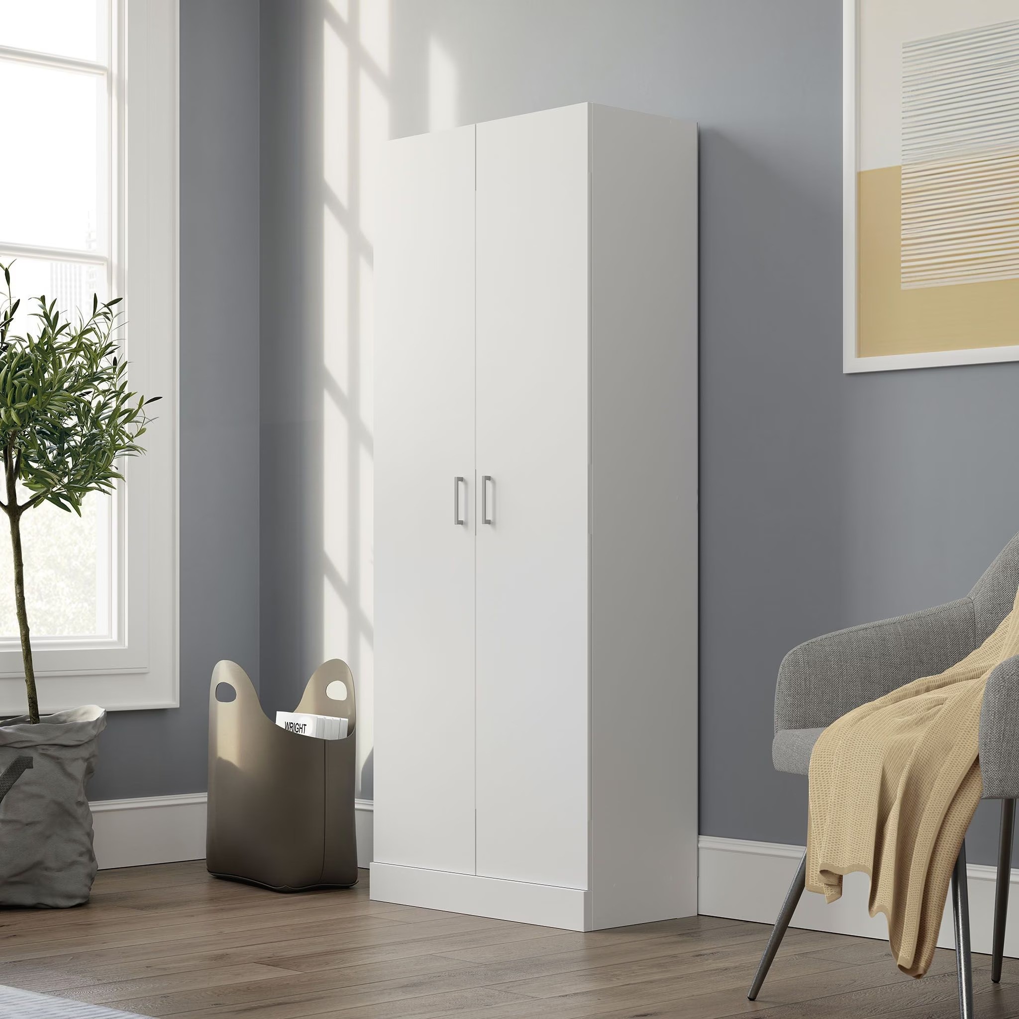 Sauder 2-Door Storage/Pantry Cabinet With Adjustable Shelves - photo 4