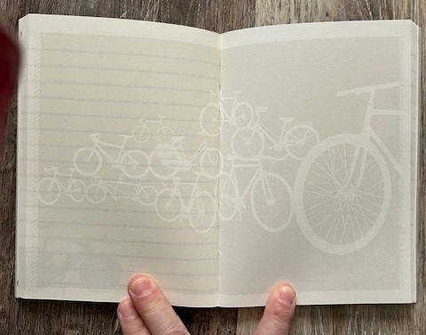 Bicycle-Themed Journal, brand new! - photo 3