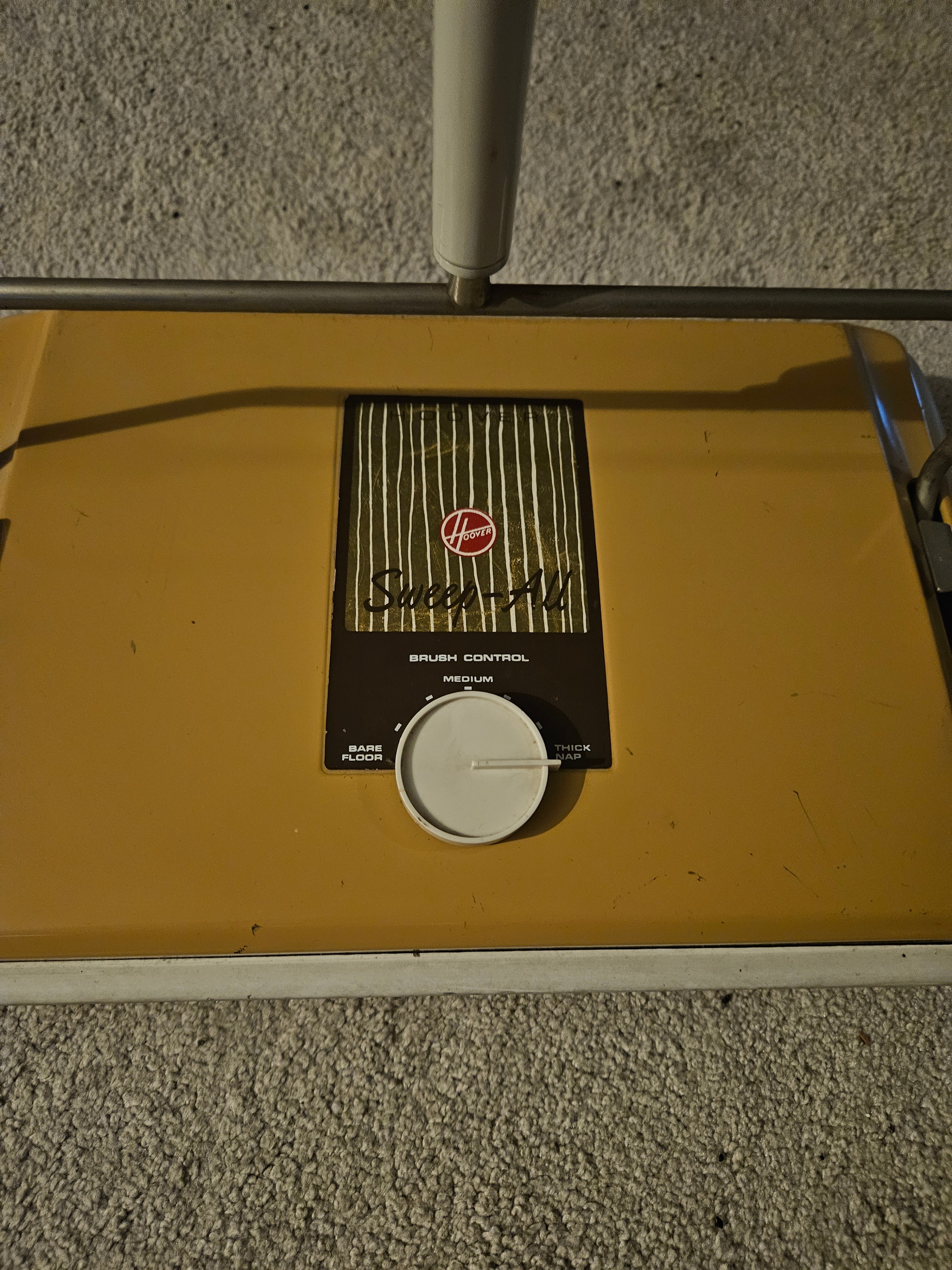 Vintage 1970s Hoover Sweep-Mor, Lightweight Electric Broom, MCM - photo 3