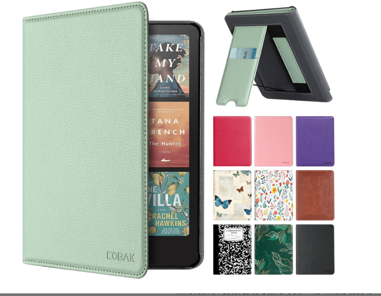 CoBak Stand Case for 7" Kindle Paperwhite - Upgraded Sage