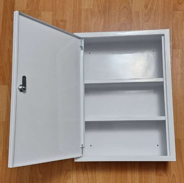 Brand New 3 Tier Steel Wall White Cabinet - photo 2