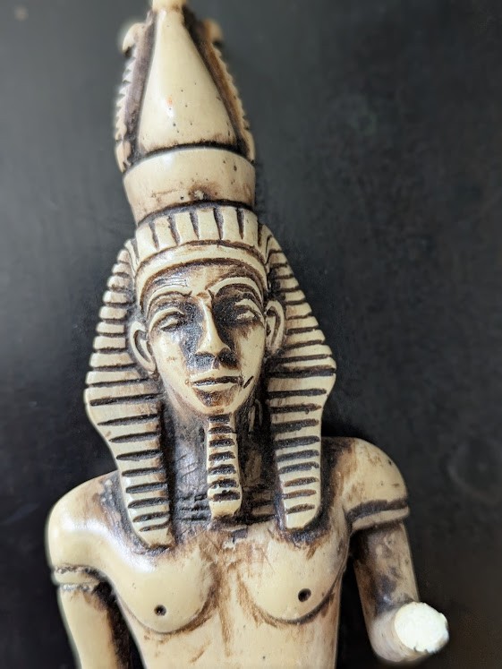 Ancient Egyptian statue of ushabty King Tutankhamun - photo 3