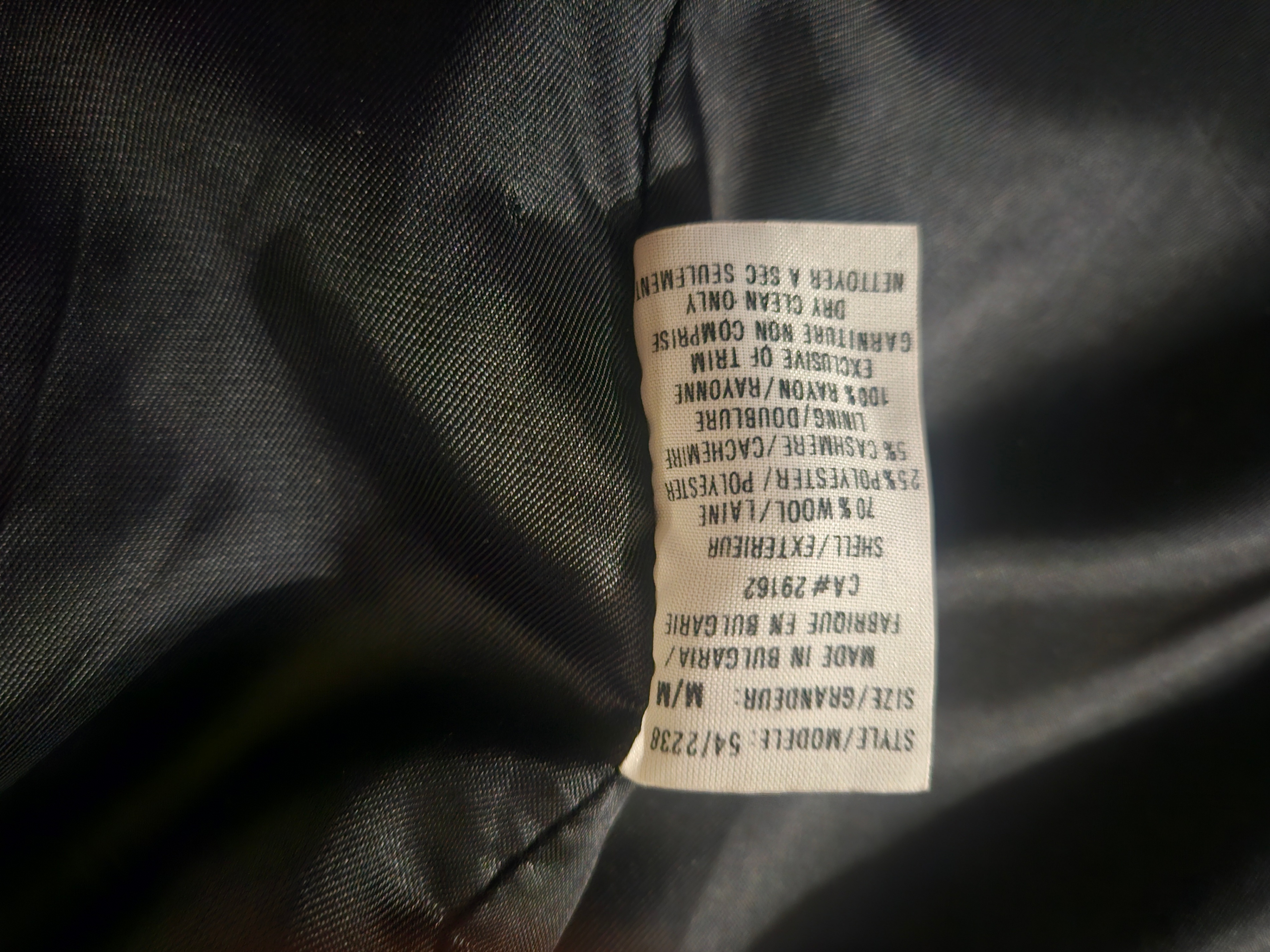 Vintage Beecher's Brook Wool & Cashmere Long Coat, Women's Sz M - photo 3